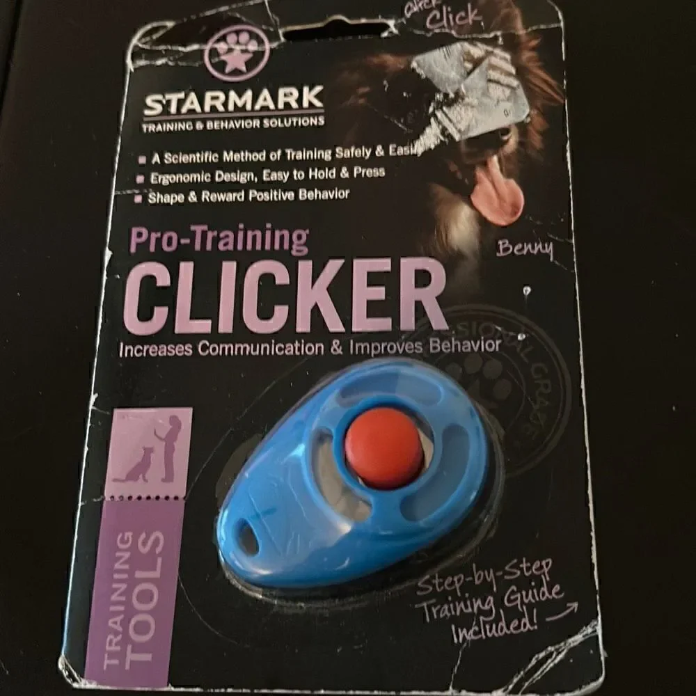 Dog training clicker